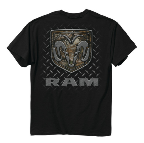 Black shirt camouflage - black, t-shirt
